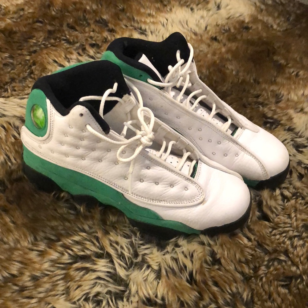 Air Jordan Kids 13 Retro "Lucky Green”
